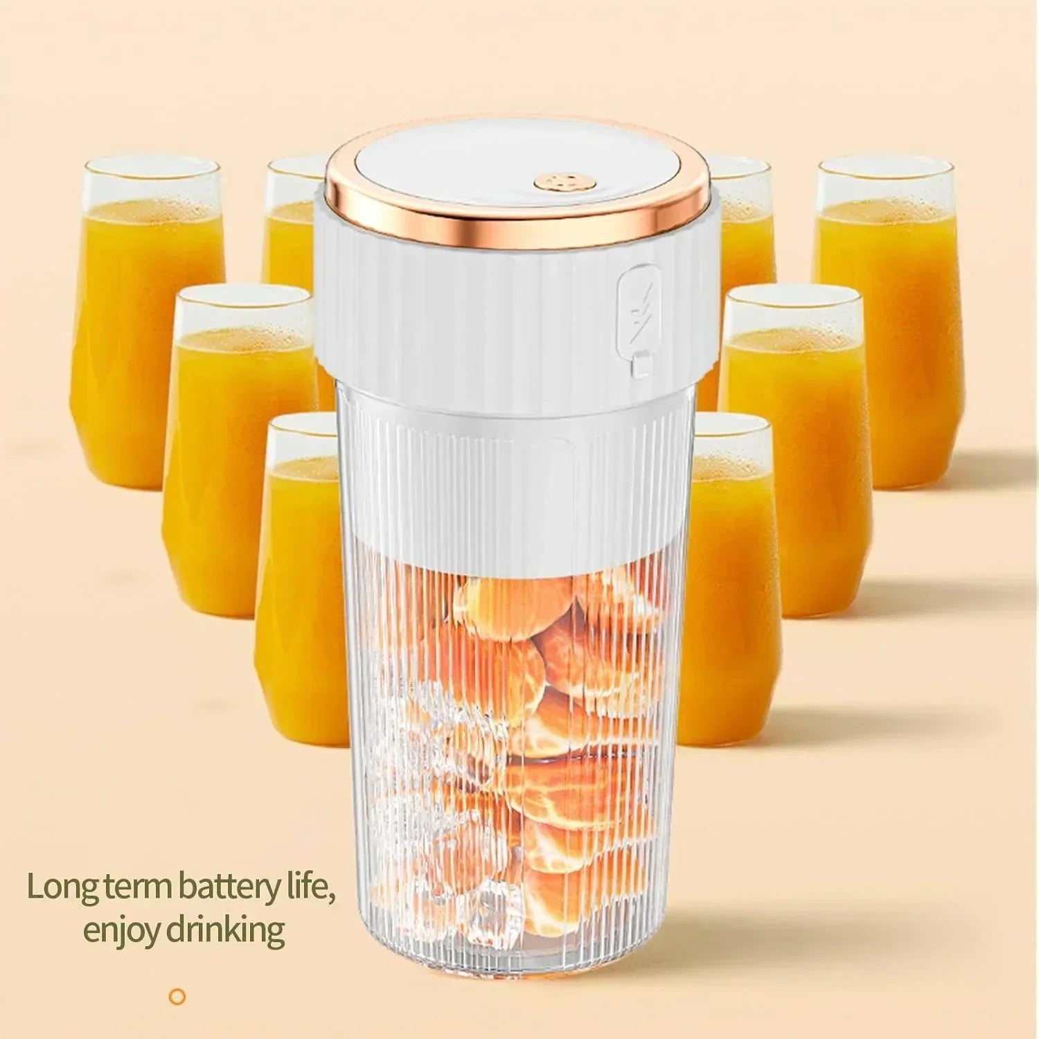 Wireless Portable Mini Fruit Juicer