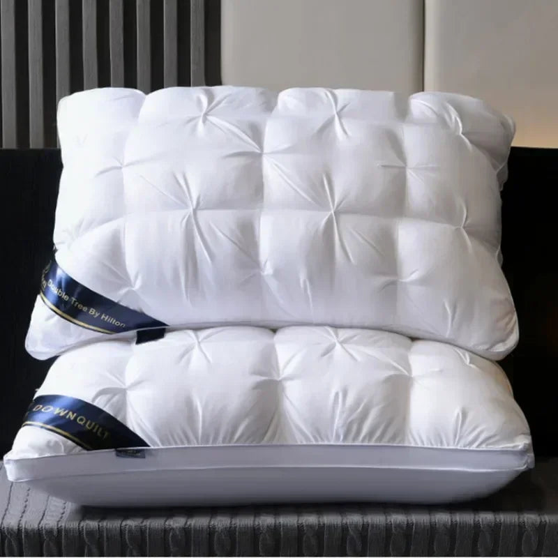 Luxury 3D Bread White Down Feather Pillows