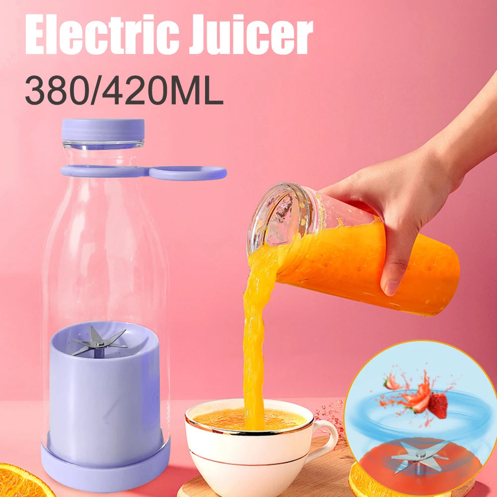 Electric Leakproof Fruit Smoothie Blender