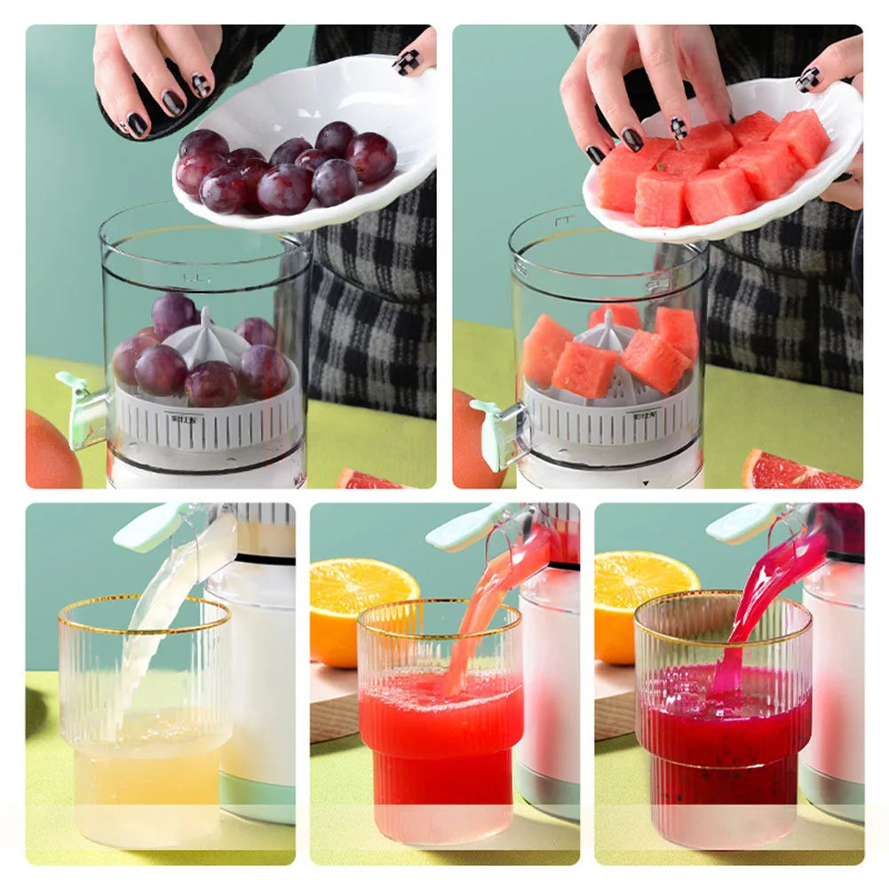 Portable Mini Electric Juicer Mixer Extractors