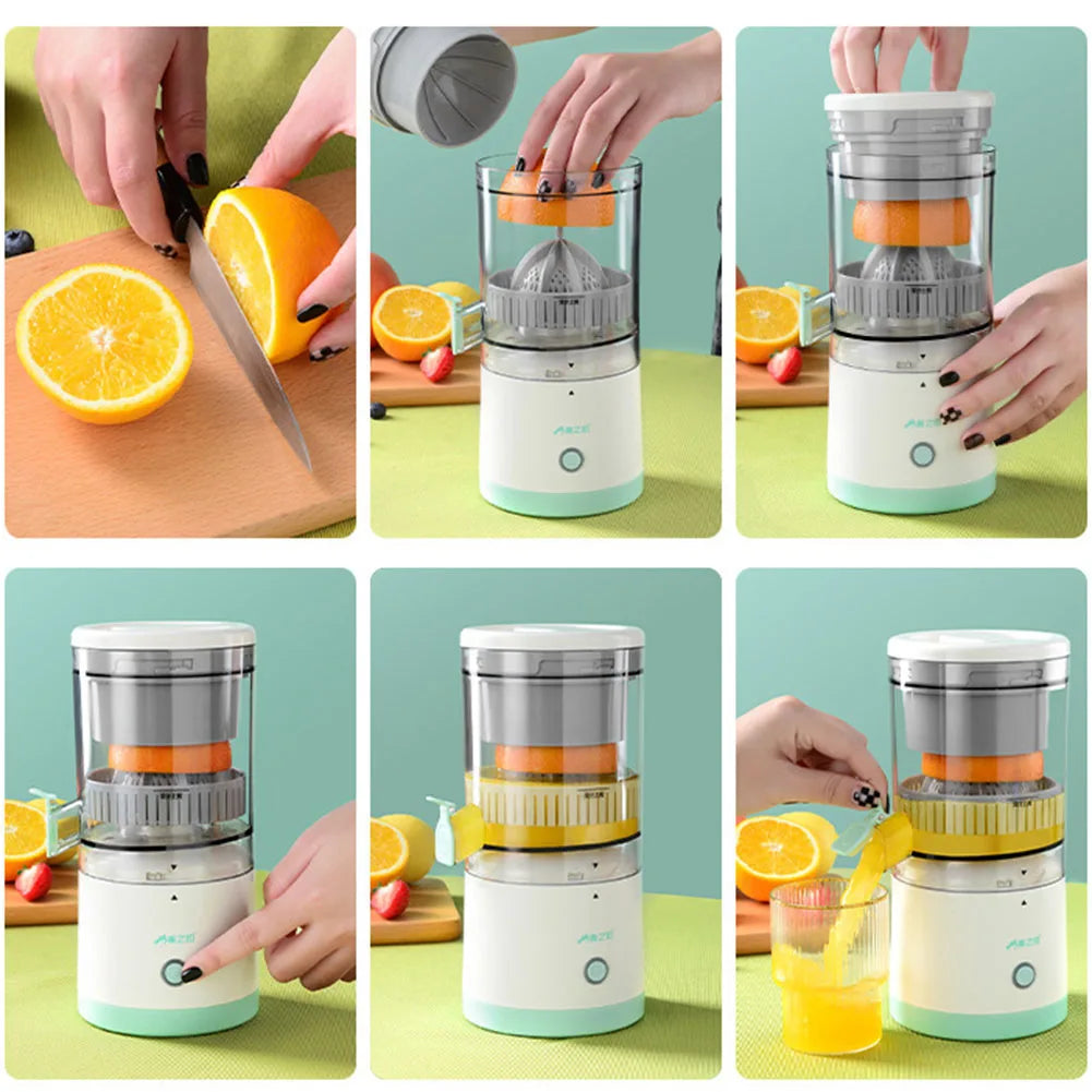 Portable Mini Electric Juicer Mixer Extractors